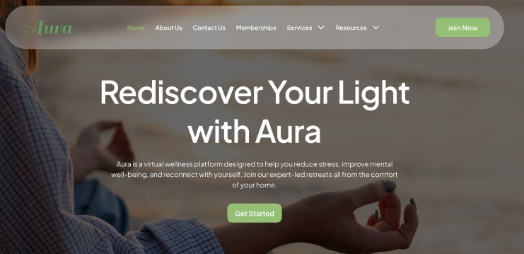 Aura Website